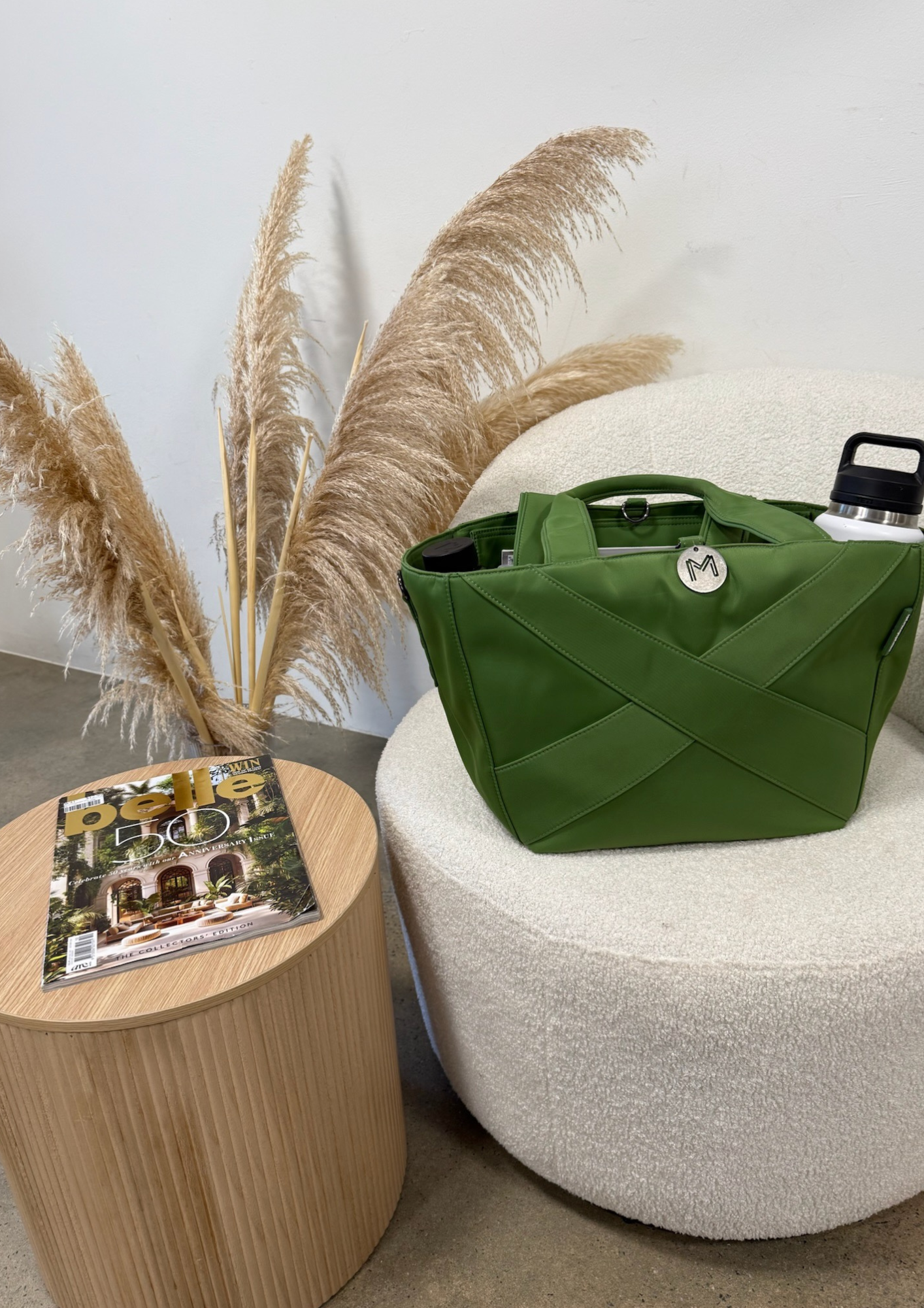 Urban Traveller Tote (MEDIUM SIZE) - Fern Green