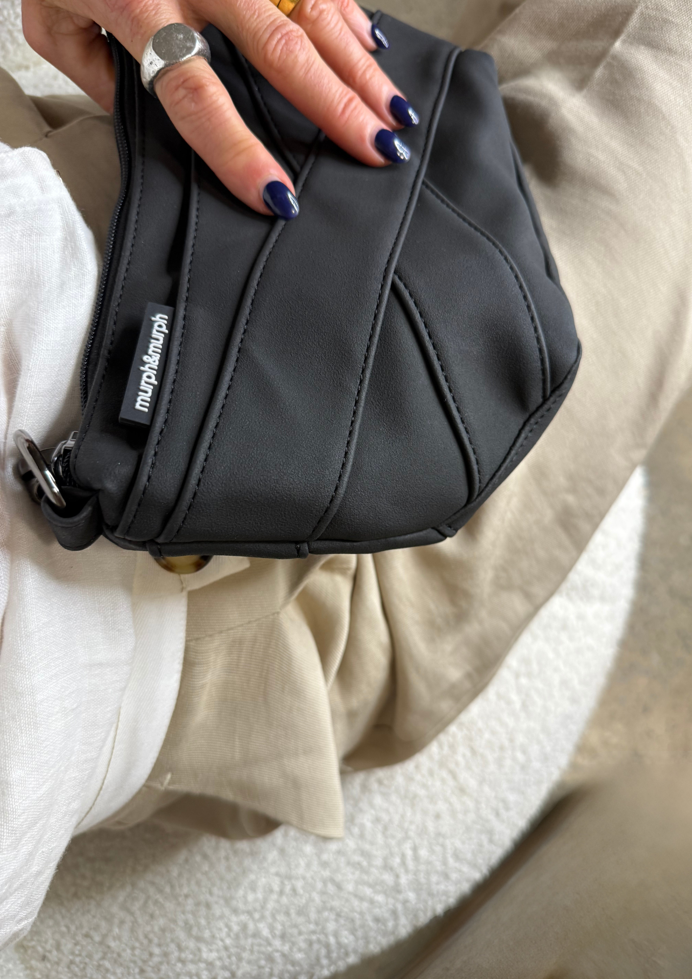 Petite Luxe - Paige Black Suede - BACK IN STOCK