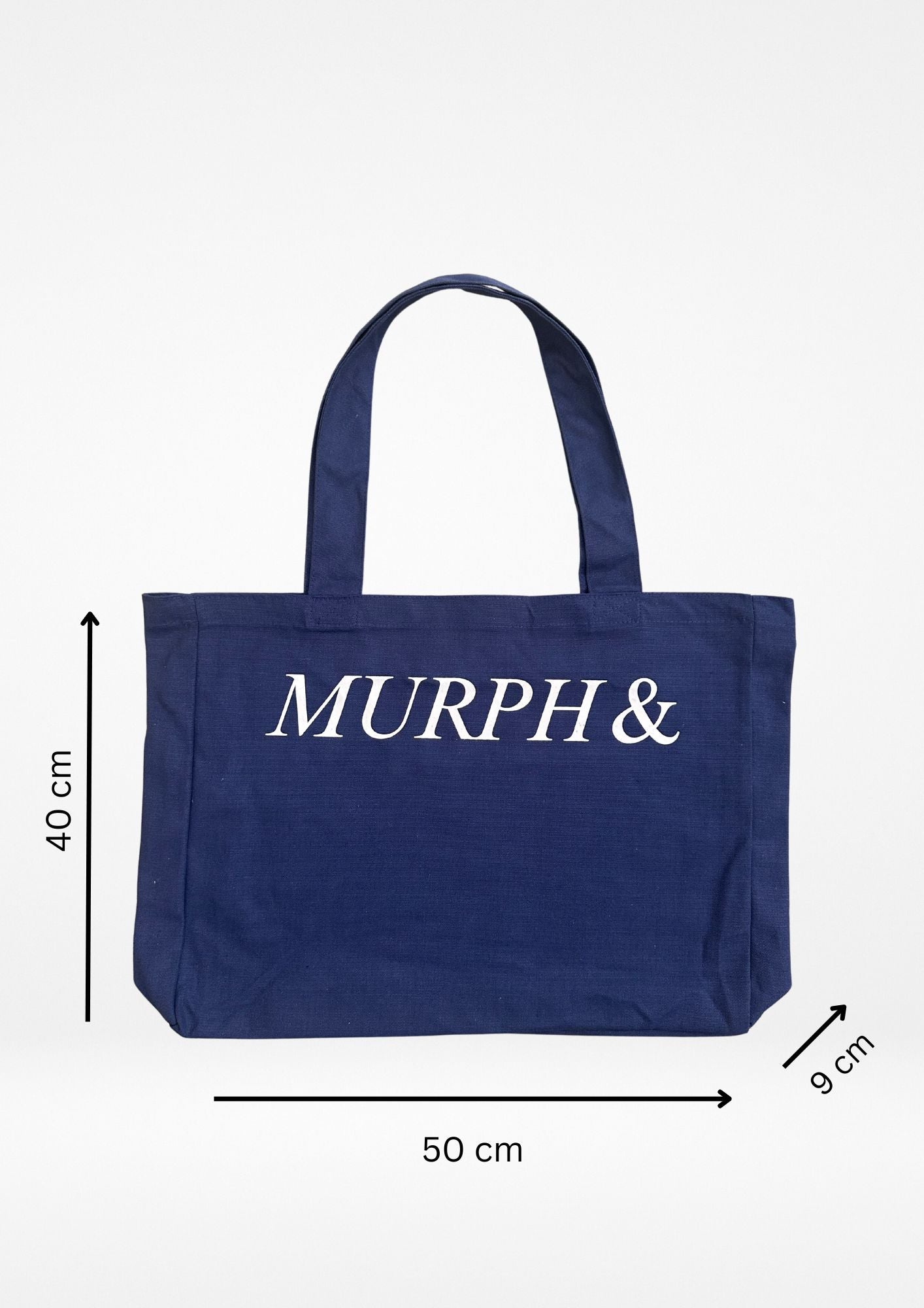 Murph Logo Tote Navy
