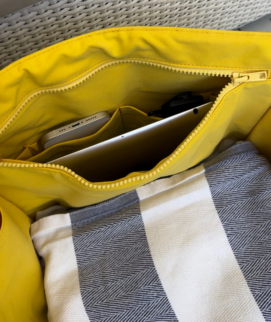 Cove Carry-All (OVERSIZED) - Lemon Butter