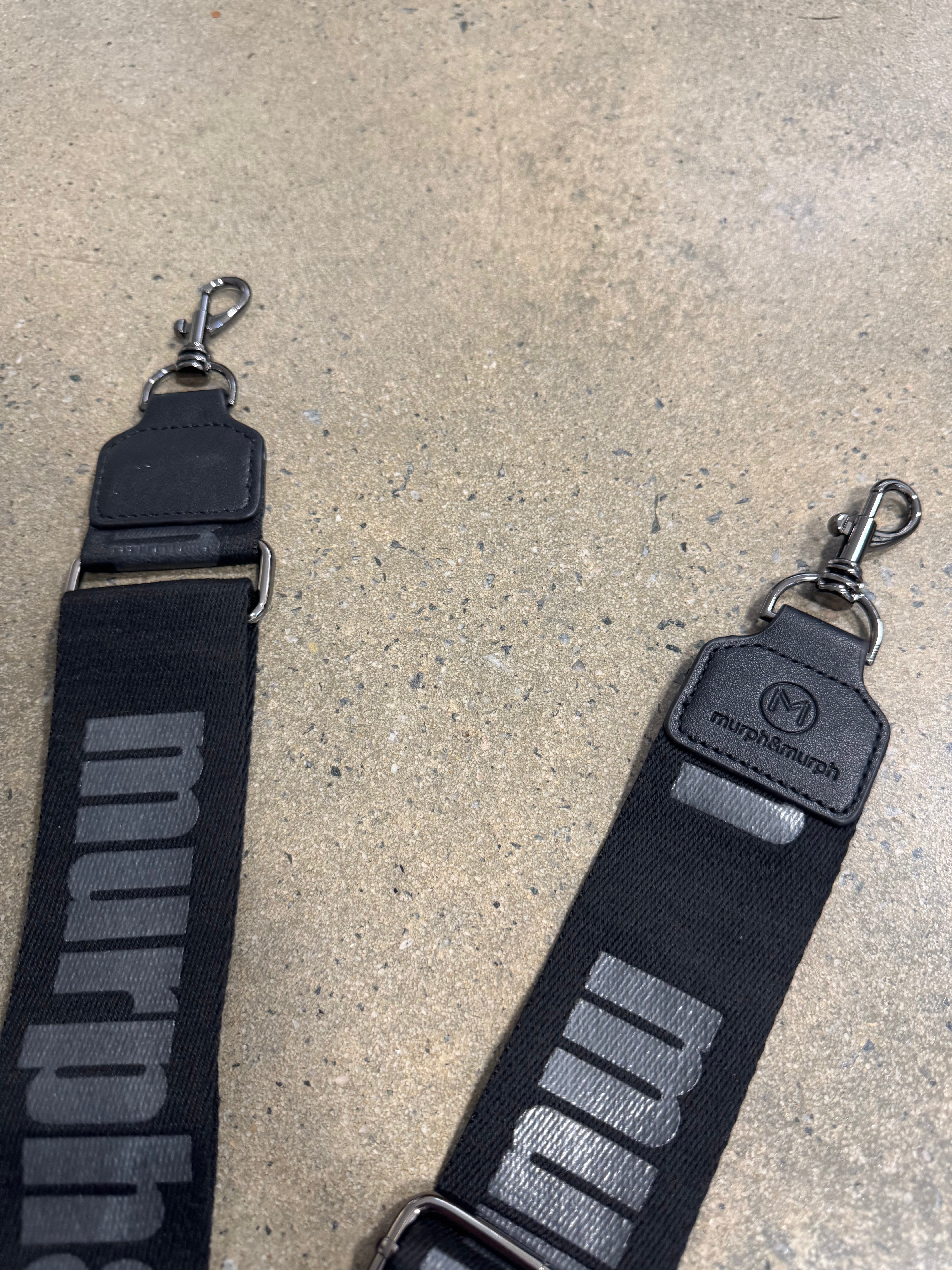 Shoulder Strap -Black + Gunmetal