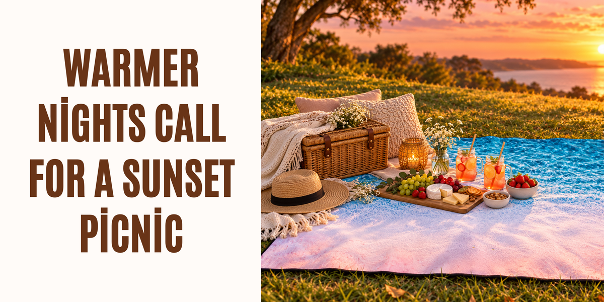 Warmer Nights Call for a Sunset Picnic