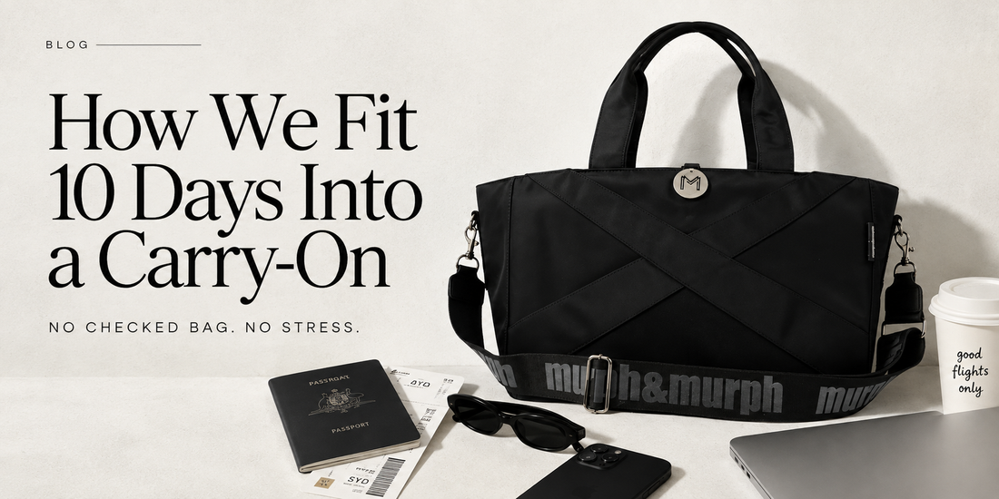 How We Fit 10 Days Into a Carry-On (No Checked Bag, No Stress)