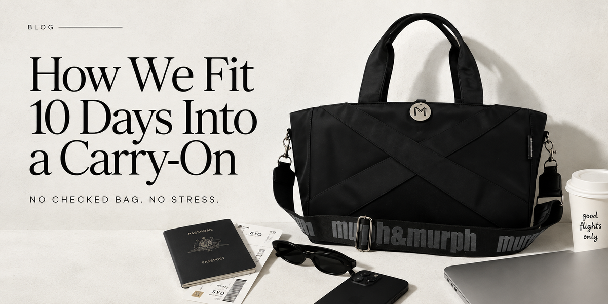 How We Fit 10 Days Into a Carry-On (No Checked Bag, No Stress)