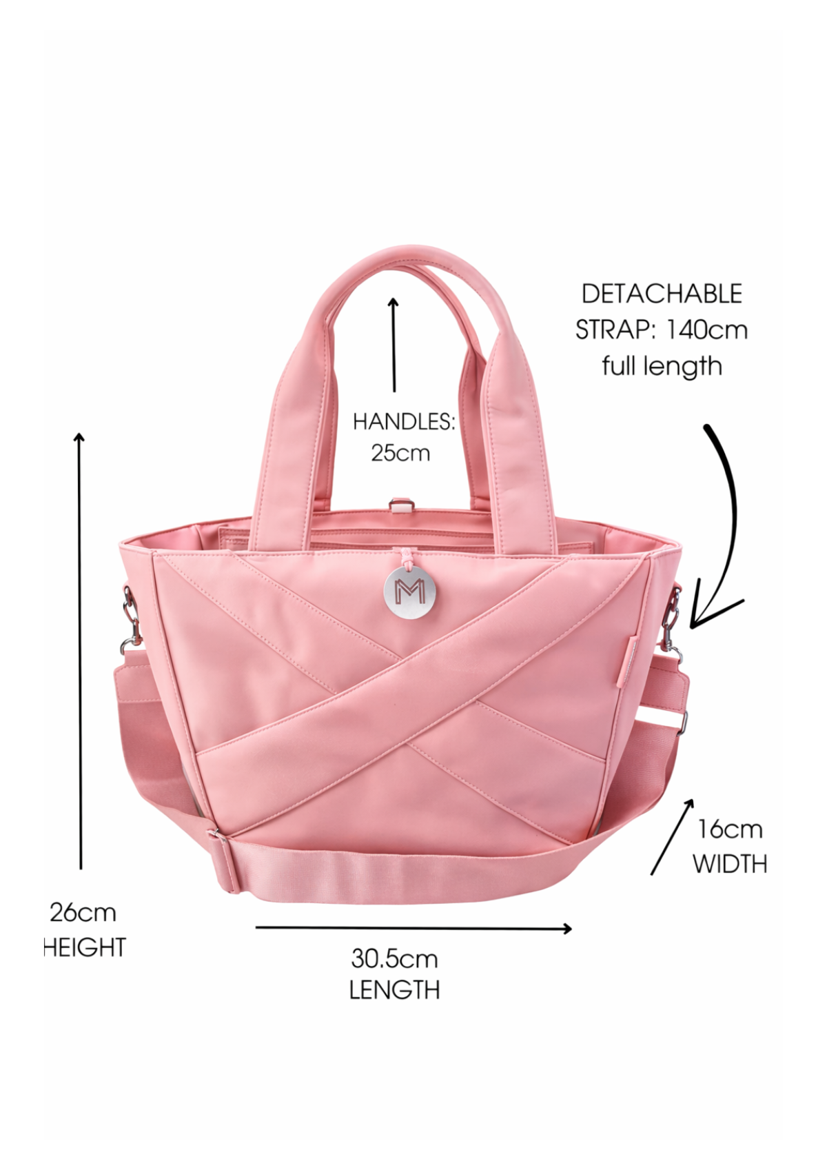 Urban Traveller Tote (MEDIUM SIZE) - BLOSSOM