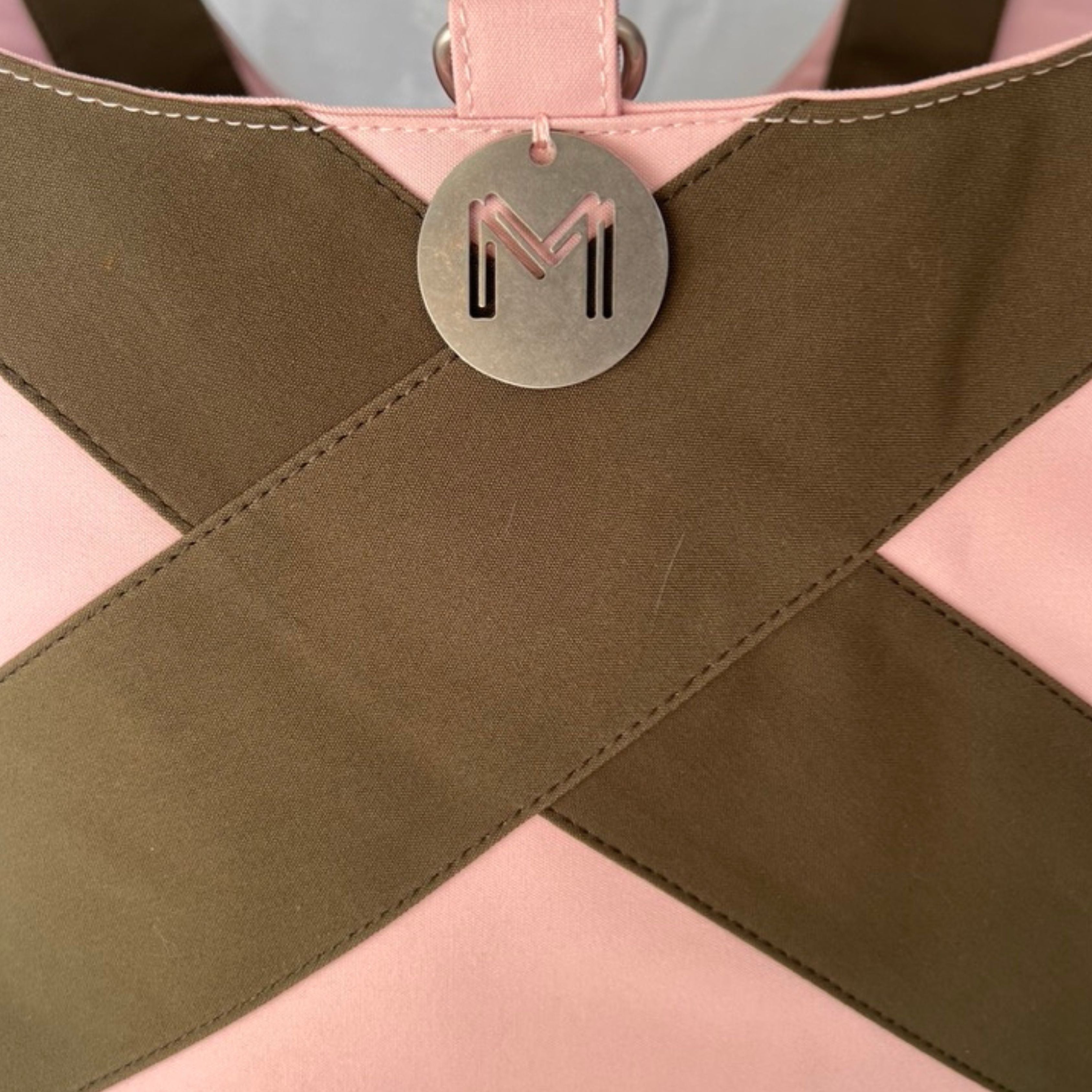 Cove Carry-All - Pastel Pink with Khaki Cross (Limited Edition)