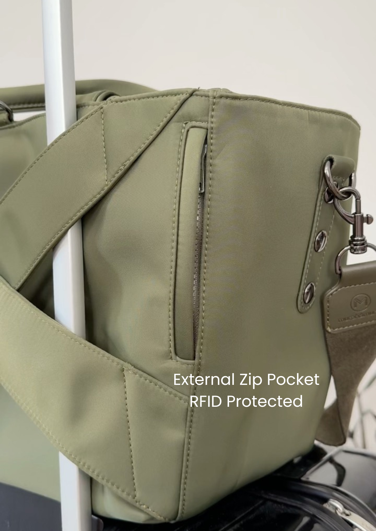 Urban Traveller Tote (MEDIUM SIZE) - Sage