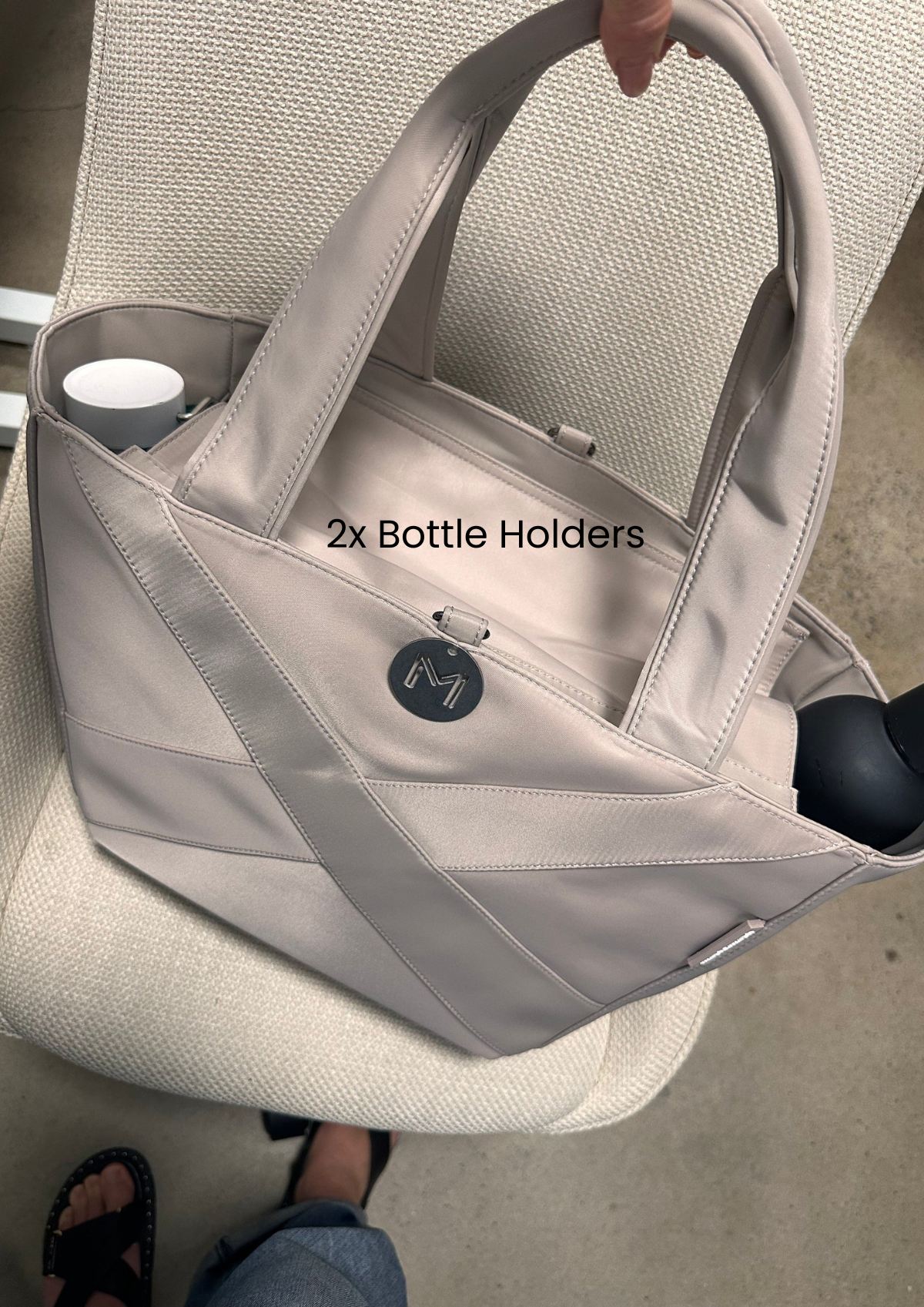 Urban Traveller Tote (MEDIUM SIZE) - Sand
