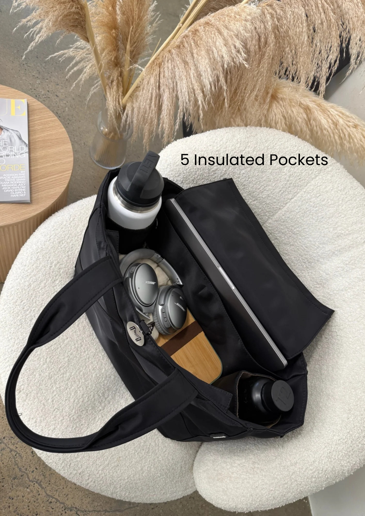 The Original Black Urban Traveller (no external zip pocket)