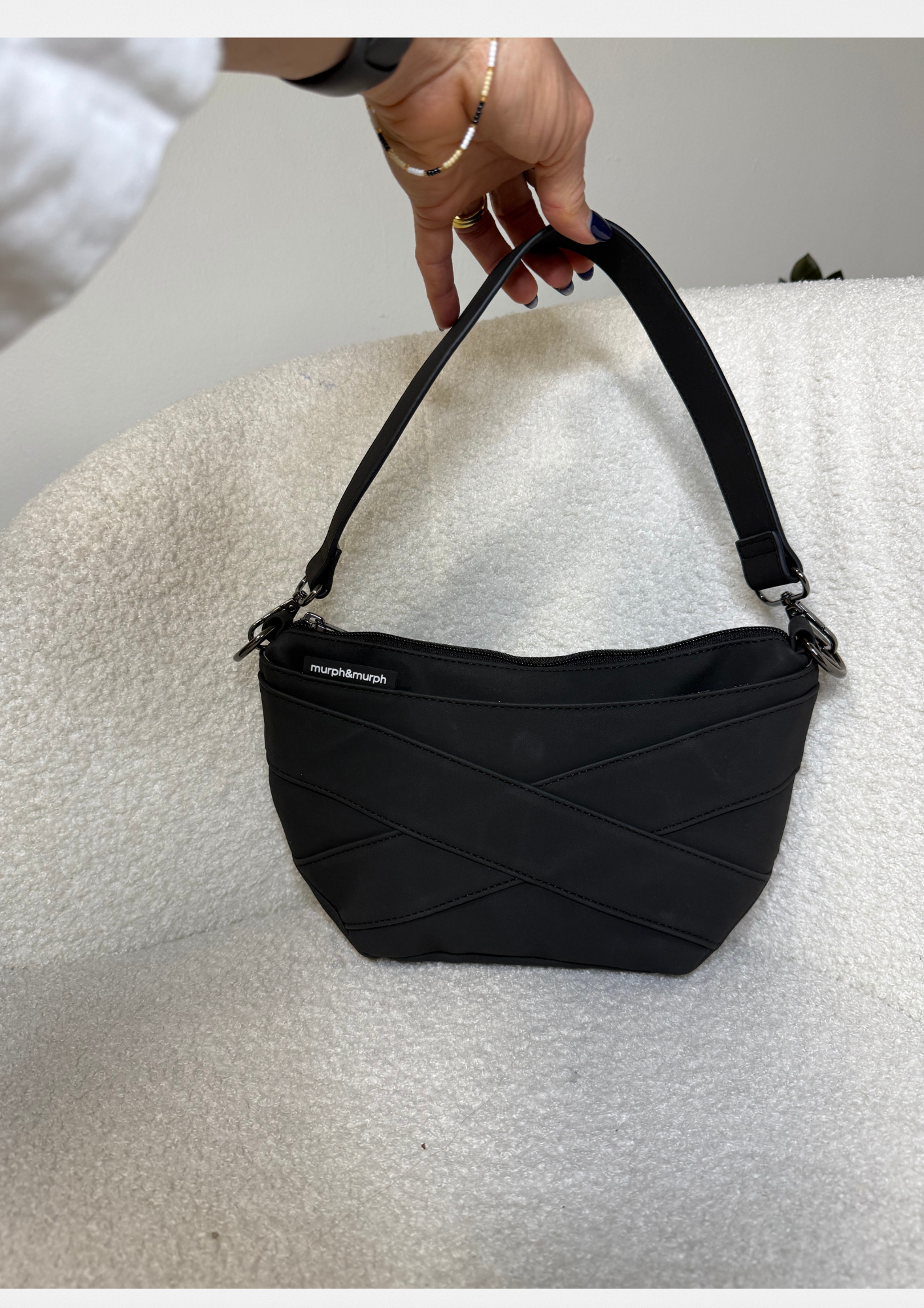 Petite Luxe - Paige Black Suede - BACK IN STOCK