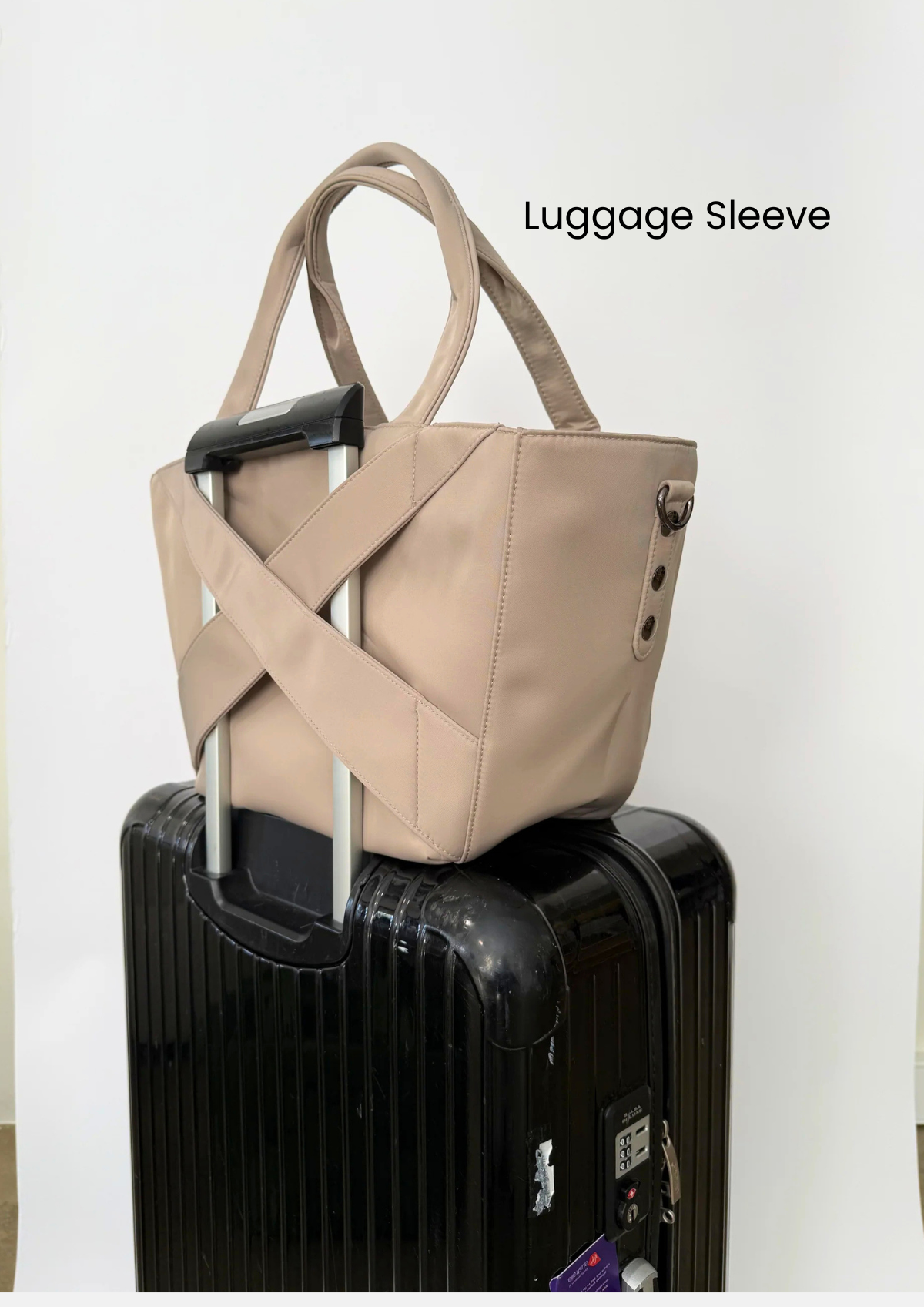 Urban Traveller Tote (MEDIUM SIZE) - Sand