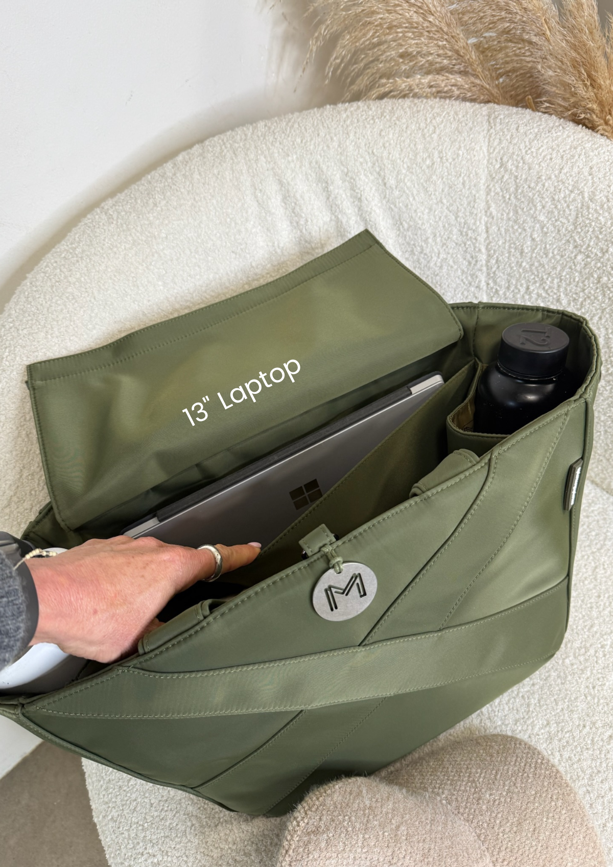 Urban Traveller Tote (MEDIUM SIZE) - Khaki