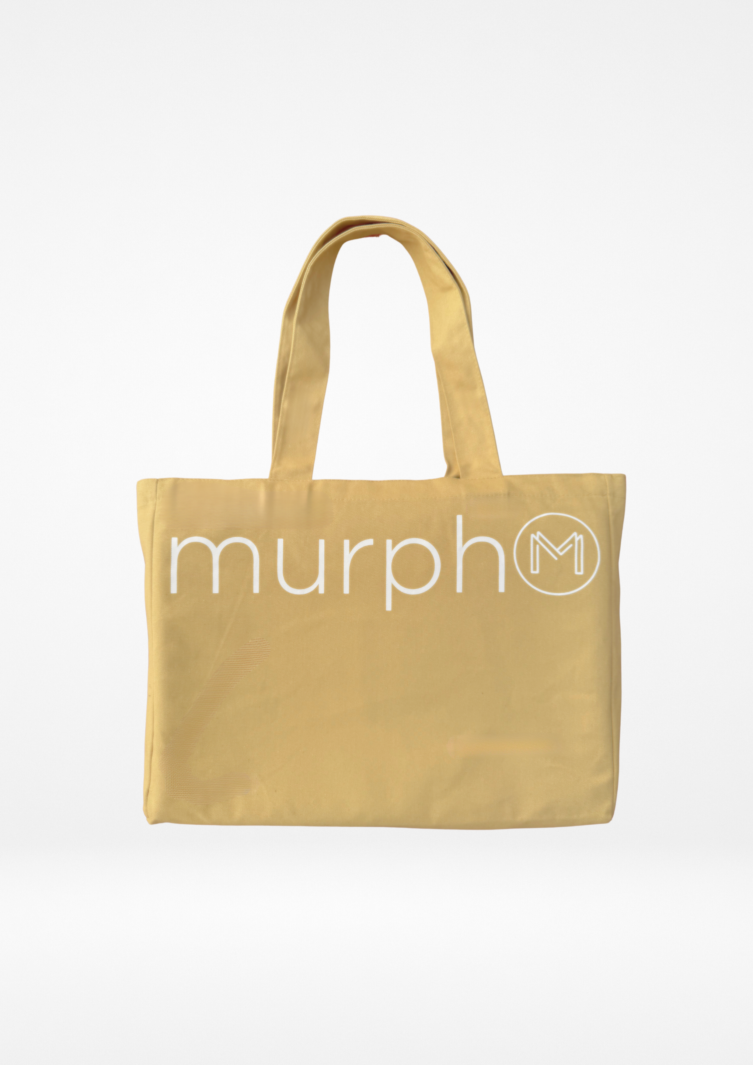 Murph Logo Tote Taupe