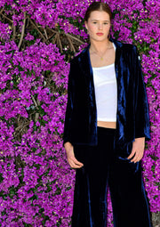 Luxe Velvet Travel Shirt