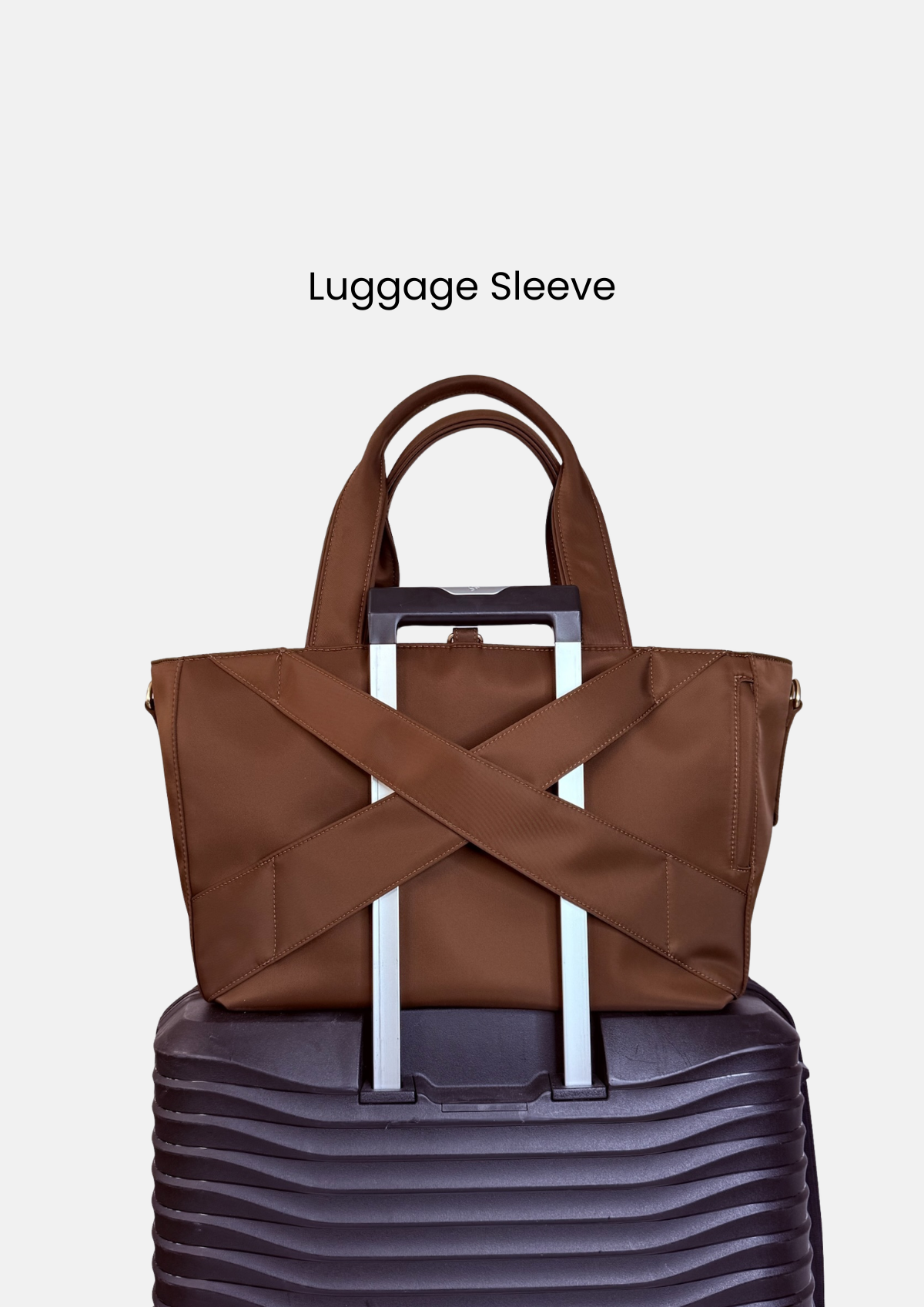 Daily Traveller Tote (LARGE SIZE) - Chocolate