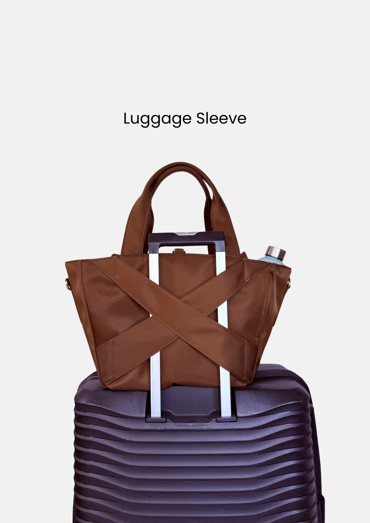 Urban Traveller Tote (MEDIUM SIZE) - Chocolate