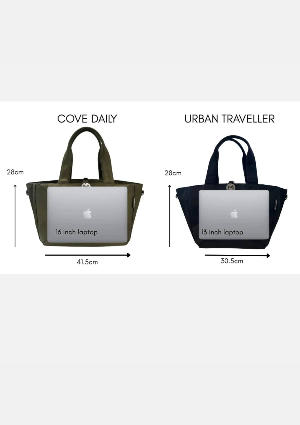 The Original Black Urban Traveller (no external zip pocket)