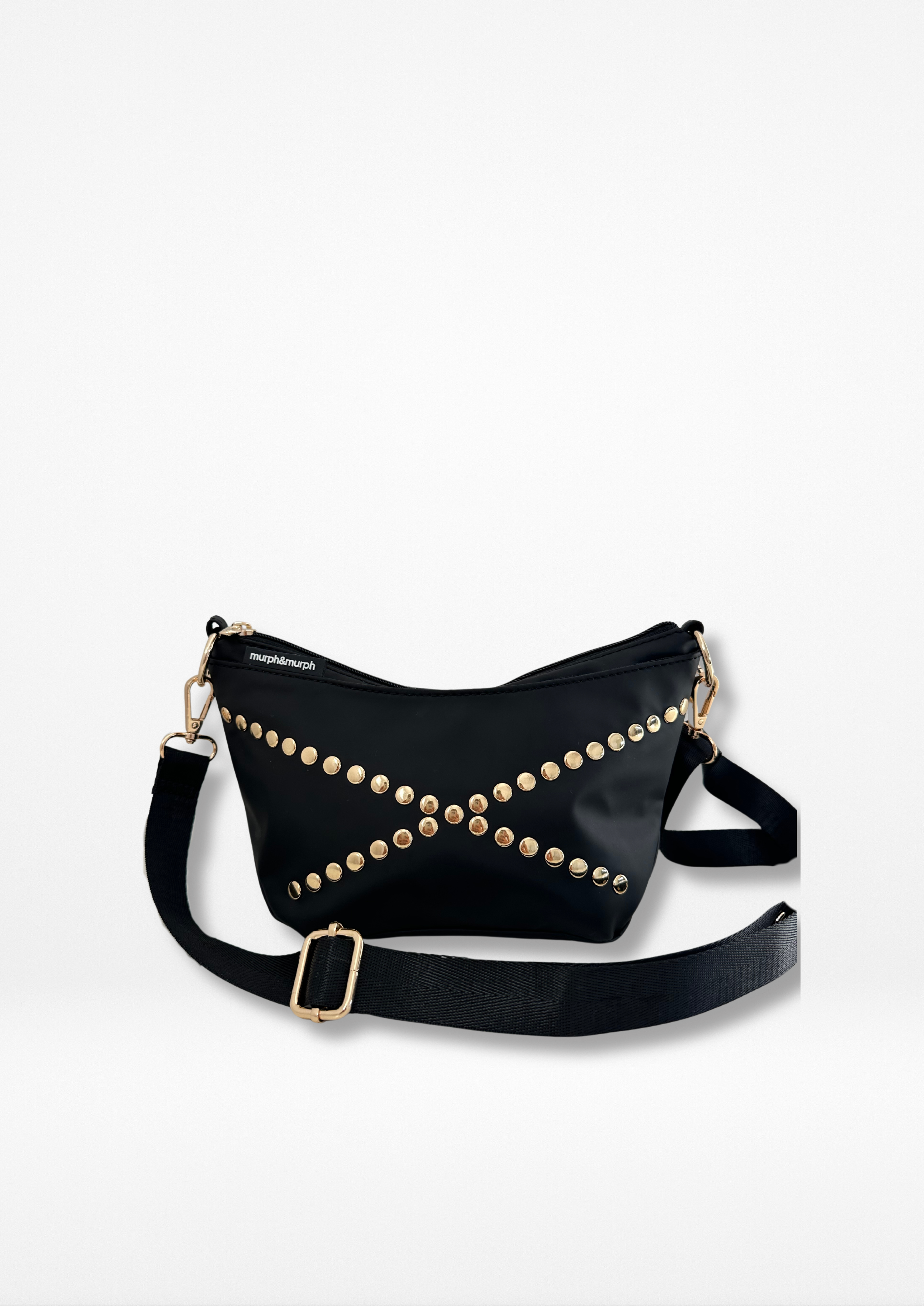 Cove Petite - Jacquie Black x Gold studs