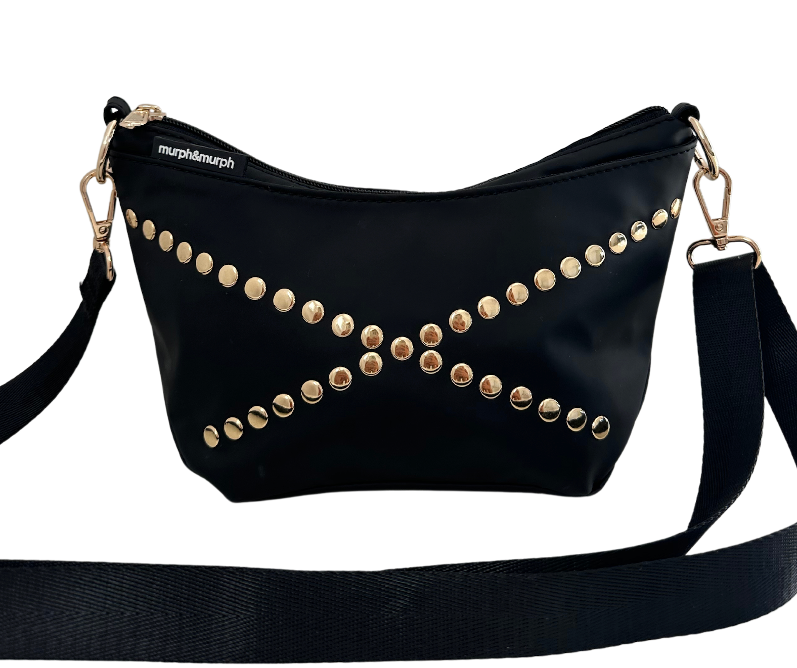 Cove Petite - Jacquie Black x Gold studs (BACK IN STOCK)