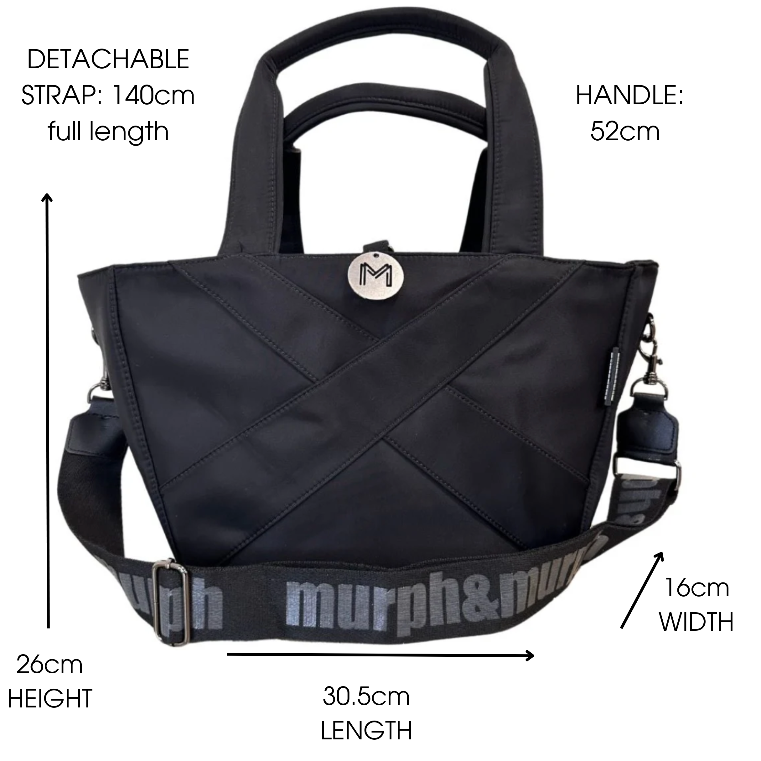 Cove Urban Traveller Tote - Black