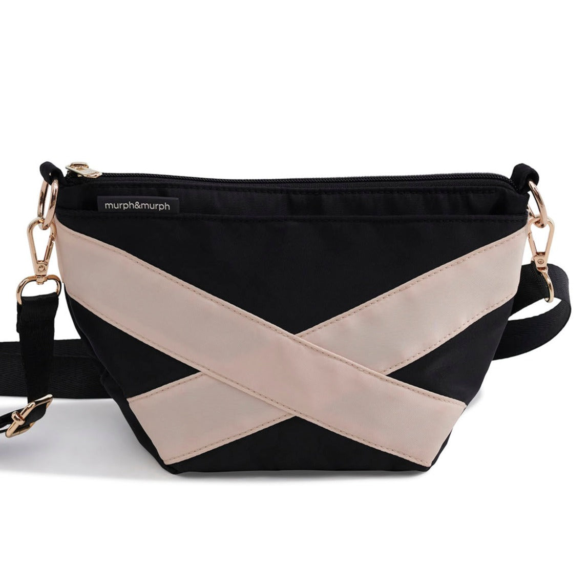 Cove Petite - Panda Black x Cream Cross